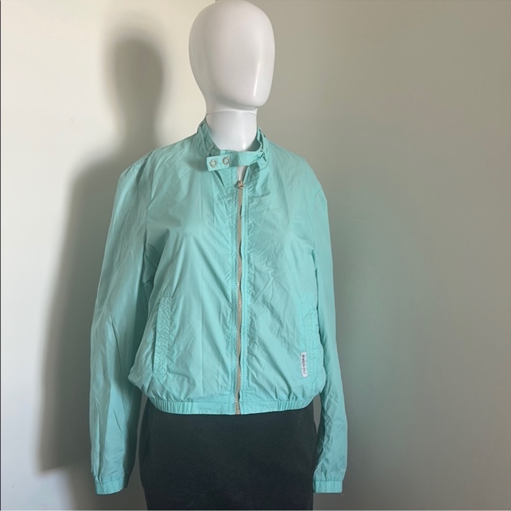 Members Only Women's Light Blue Bomber Jacket
